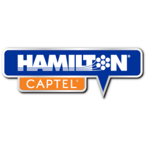 Hamilton CapTel logo